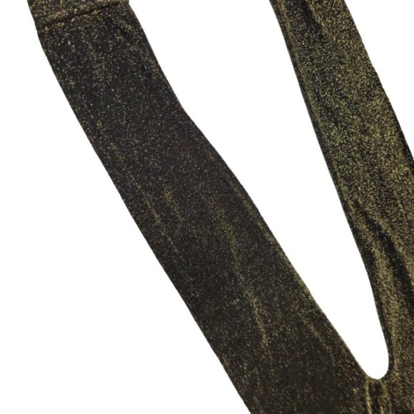 Gold Stretch Pants Tights or Leggings - Size Petite or Small - Picture 2 of 14